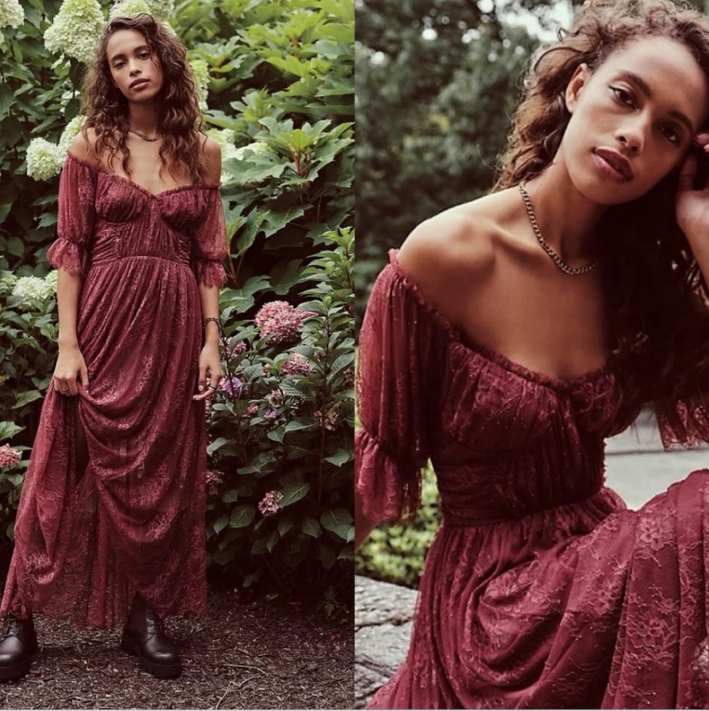 $228 NWT Free People Princess Dress - Picture 3 of 6